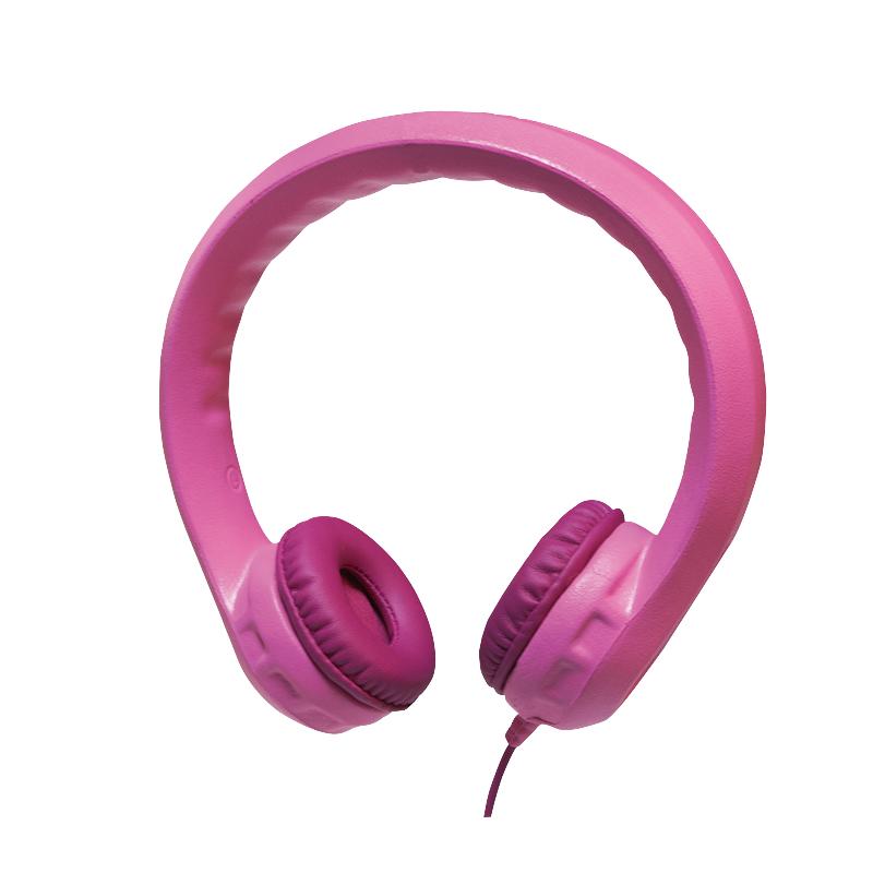 Bekijk afbeelding 2 van LogiLink Stereo Headset voor kinderen, roze